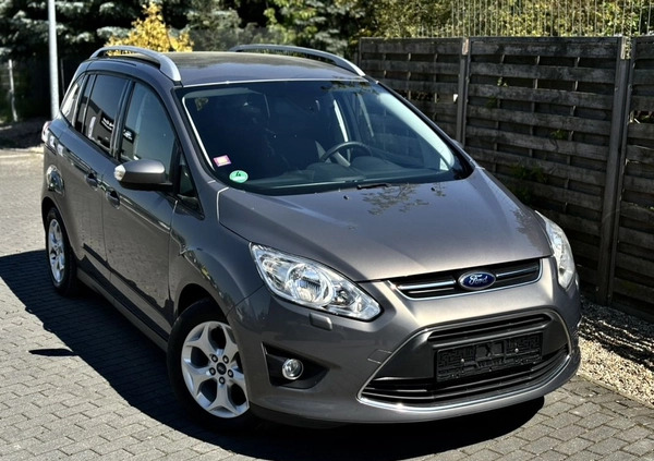 Ford Grand C-MAX cena 28900 przebieg: 163000, rok produkcji 2013 z Prudnik małe 596